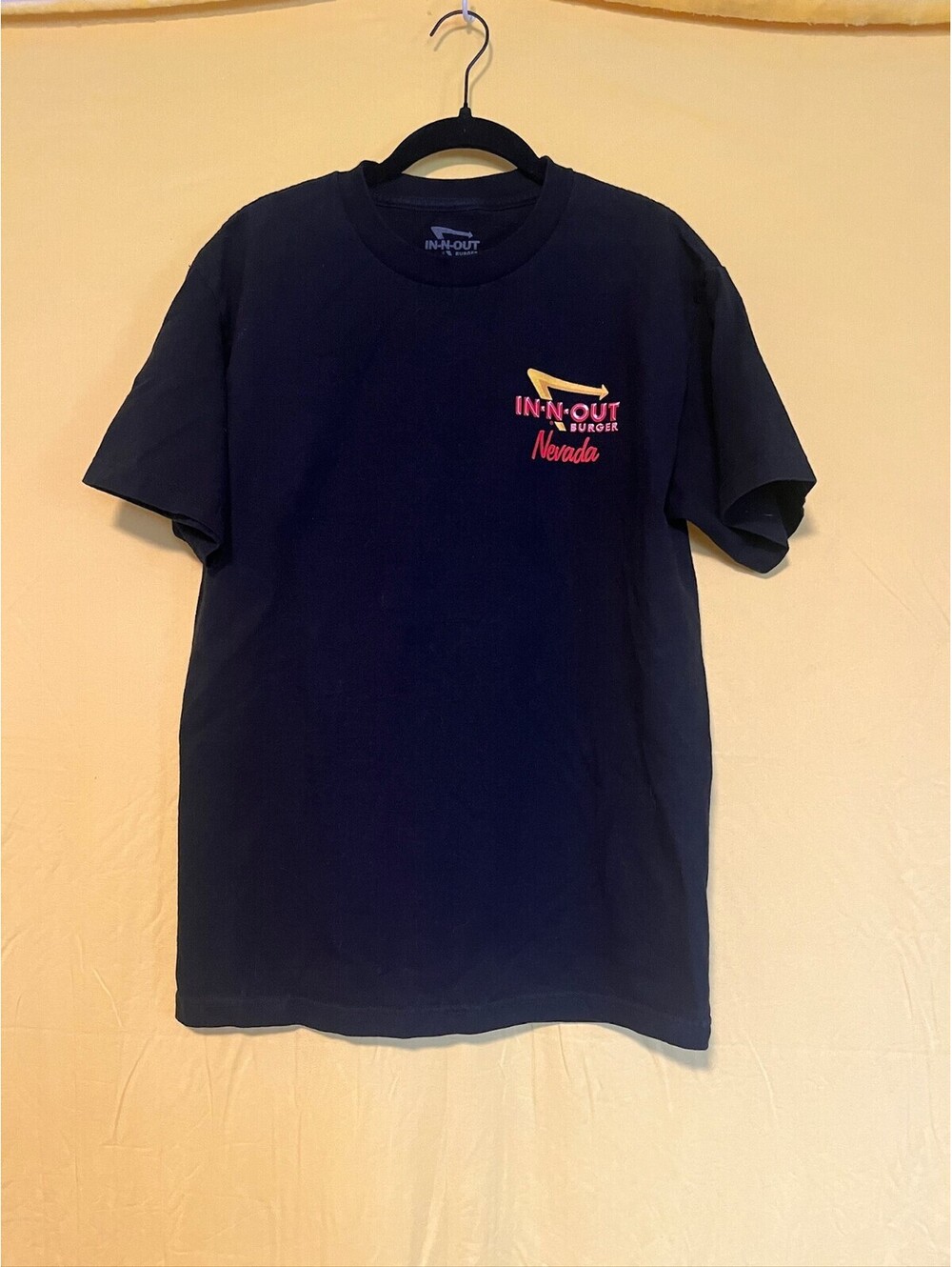 In N Out Burger Black Graphic T Shirt